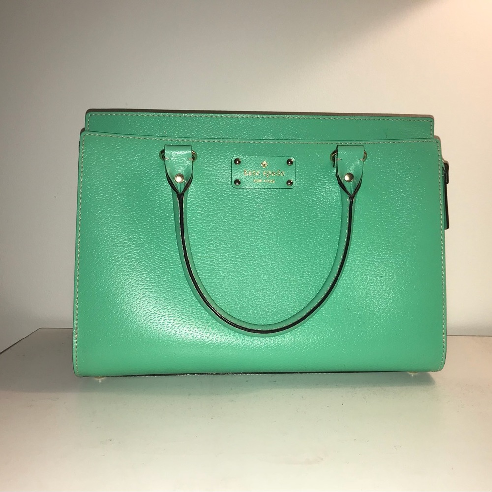 Kate Spade Kelly Green Wellesley Durham Satchel